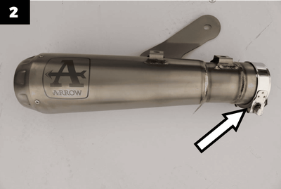 Глушитель Arrow Pro-Race титановый 77500PR