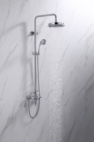 ДУШЕВОЙ ГАРНИТУР "ПРЕМЬЕР" | ЦВЕТ ХРОМ