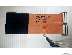 Гибкая нагревающая пластина 100 Вт 220 В (100х200) (терм.50/10) Keenovo