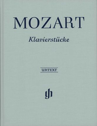 Mozart Piano Pieces gebunden
