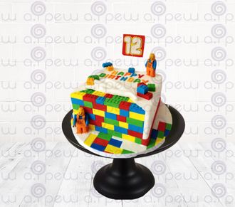 Детский торт № 75 "Лего 2"