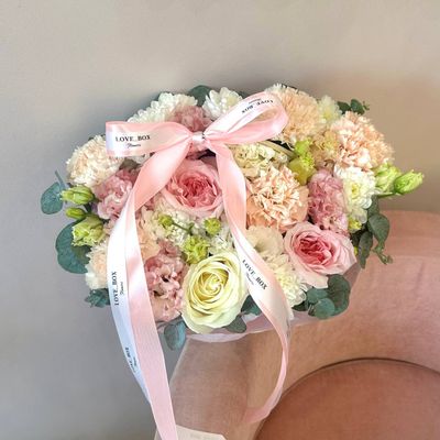 КОРЗИНА МИКС ЦВЕТОВ №40