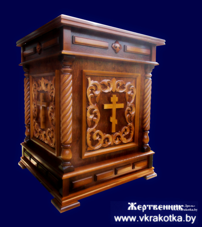 Жертвенник для монастыря, сделан в Великой Кракотке