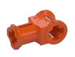 Technic, Axle Connector with Axle Hole, Reddish Orange (32039 6483788)