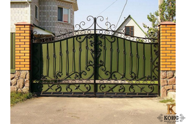 кованые ворота 