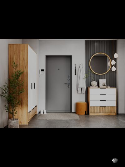 Ивис Комод КМ-001 Дуб Крафт золотой / Белый