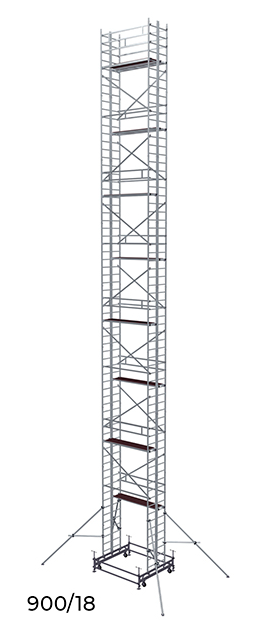 Вышка алюминиевая ВМА-900/18 высота 18м