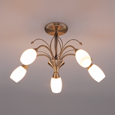 30280/5 АНТИЧНАЯ БРОНЗА Люстра потолочная Ginevra античная бронза