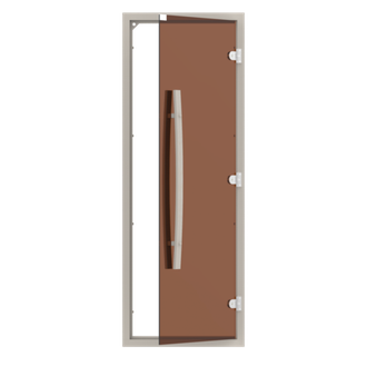 Комплект двери SAWO 741-4SGA-1 с "бронзовым" стеклом купить в Ялте