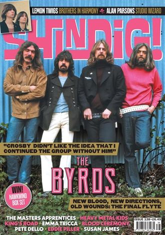Shindig! Magazine Issue 138 The Dyrds Cover, Иностранные журналы в Москве, Intpressshop