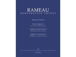 Rameau, Jean Philippe Pieces de clavecin vol.2 Sämtliche Klavierwerke Band 2 Rampe, Siegbert. Ed