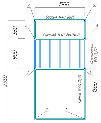 Спортивная площадка WORKOUT w08