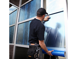 Пленка самоклеящаяся синяя WINDOW FILM 60,96 СМ * 182,88 мTrimaco