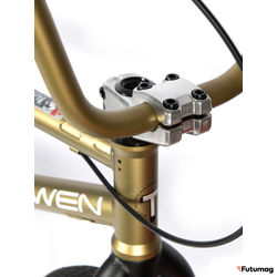 Велосипед BMX TechTeam Twen зеленый хром-молибден