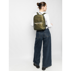 Женский кожаный рюкзак Albiate Premium gold kiwi (арт. 
3103-59)