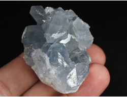 Целестин голубой, друза кристаллов, Мадагаскар (50*33*30 мм, 98 г) №37785