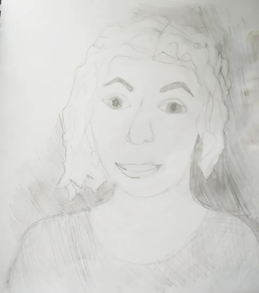 Тема: "Светотень. Объем"
Рисунок