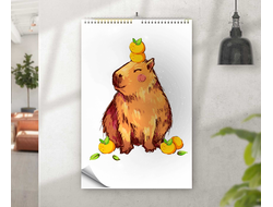 Перекидной календарь Капибара, Kapibara-san №53