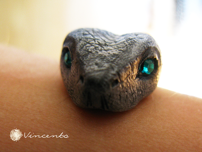 Хозяйка Сумеречного Леса. Браслет в виде змеи. Авторское украшение в анималистическом стиле