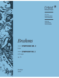 Brahm study score Symphony No. 1 in C minor Op. 68