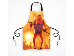 Фартук Привет Сосед/ Hello Neighbor №9