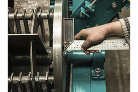 Вылет рубительных ножей