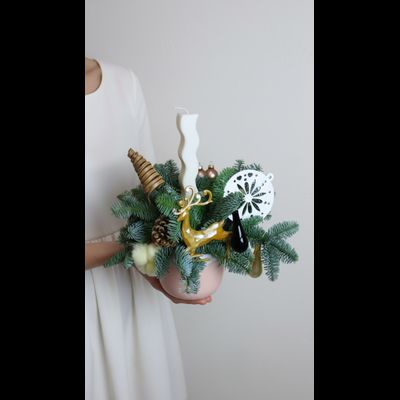 Новогодняя композиция № 1172