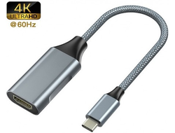 Адаптер/переходник KS-772 4K USB Type C (M) в HDMI (F)