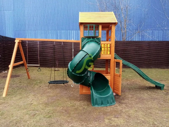 Детская площадка IgraGrad Клубный домик с трубой