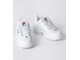 Кроссовки Fila женские белые на толстой подошве (36-41)