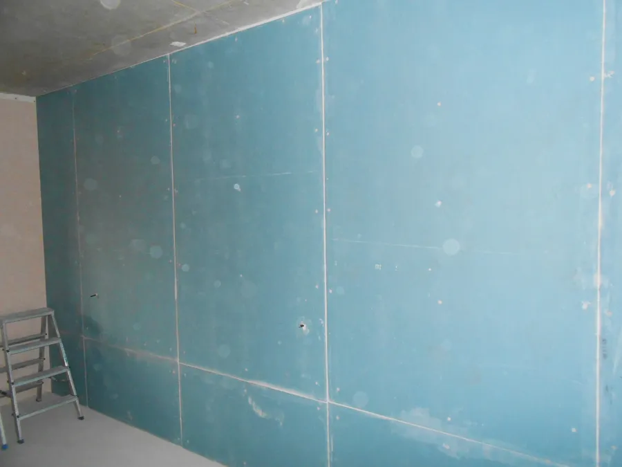 Монтаж второго слоя ГКЛЗ