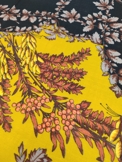 Павловопосадский платок Рябина 352-18