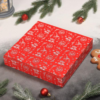 Менажница Новогодняя «Снеговик», 5 ячеек, 25,5×3,1 см