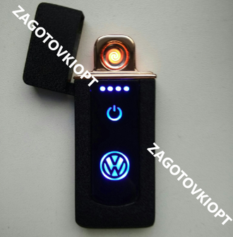 USB зажигалка с логотипом АВТО в ассортименте