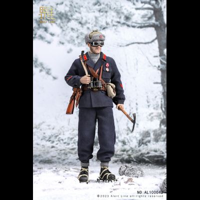 Советский горный стрелок  - Коллекционная ФИГУРКА 1/6 scale  WWII Soviet Mountain Infantry Officer (AL100042) - ALERT LINE