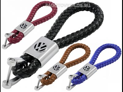 Кожаный плетеный ремешок с логотипом авто, опт ремешок плетеный из кожи с логотипом авто