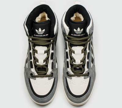 Adidas ADI 2000 Mid With Fur Grey White