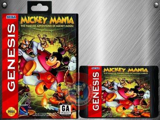 Mickeymania, Игра для Сега (Sega Game) GEN