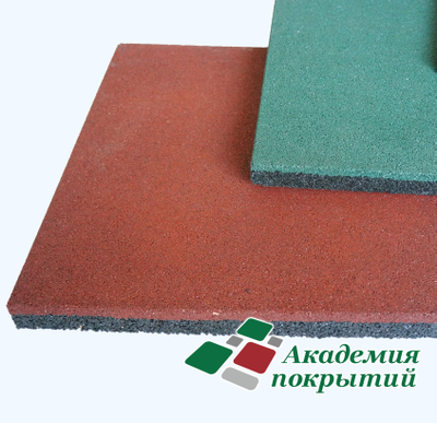 Плитка из резиновой крошки 500х500 /1м2