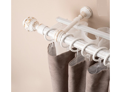 Круглый карниз Ø28 мм с U шиной