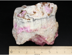 Кобальтокальцит, кристаллы на породе, Марокко (60*57*50 мм, 219 г) №28621