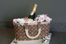 Торт "Сумка LV"