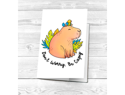 Обложка на паспорт Капибара, Kapibara-san №9