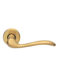 Дверные ручки Morelli Luxury TOSCANA OSA Цвет - Матовое золото