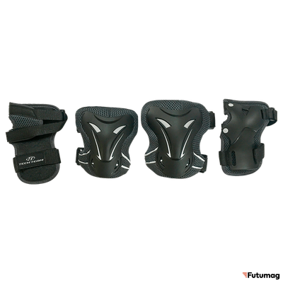 НАБОР ЗАЩИТЫ SAFETY LINE 400 2019 — КОЛЕНИ, ЛОКТИ, ПЕРЧАТКИ