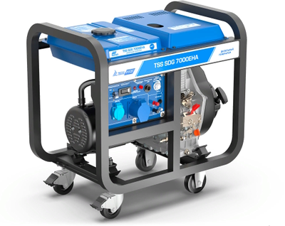 Дизель генератор 7 кВт TSS SDG 7000EHA оплата при получении