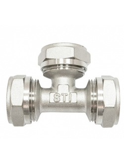 Тройник м/п 16x16x16 STI