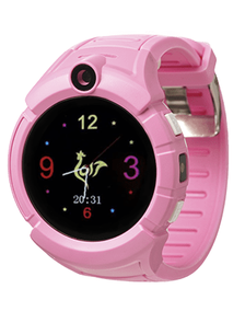 Детские часы Smart Baby Watch с GPS Q360 I8 - розовые