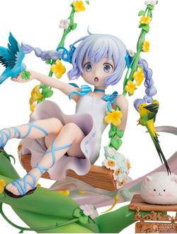 Фигурка 1/7 Чино Кафу (Chino Kafuu Ohana no Buranko)