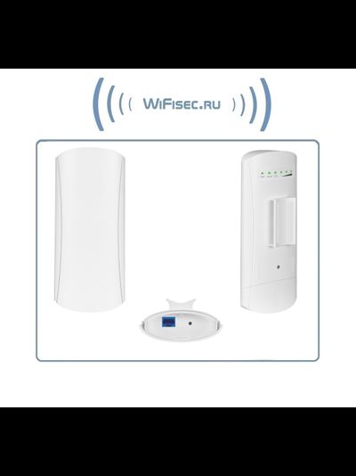 Радиомост/Wi-Fi мост PV-link PV-WF2, Wi-Fi 2,4 ГГц ver.2108  подходит для создания скоростных радиомостов на расстоянии до 3+ км. , скорость беспроводной передачи видео/данных до 90+ Мбит/с  (1 шт.)